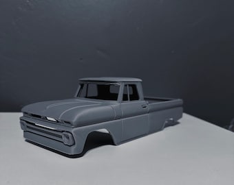Scx24 (155wb) 1965 Chevy K20 scale body
