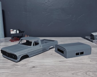 1970 Ford f100 scale Scx24/trx4m body (155wb)