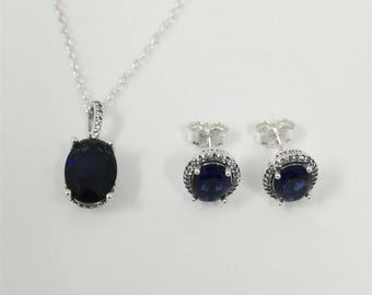 pandora Sparkling Statement Halo Gift Set #45cm