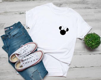 Minnie Mouse Head T-shirt