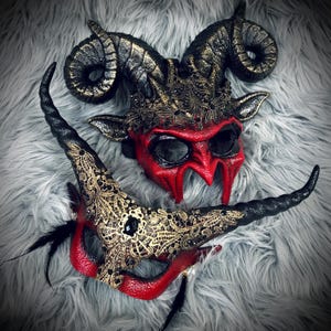 Red Masquerade Dress - Etsy Red Masquerade Dress - Etsy