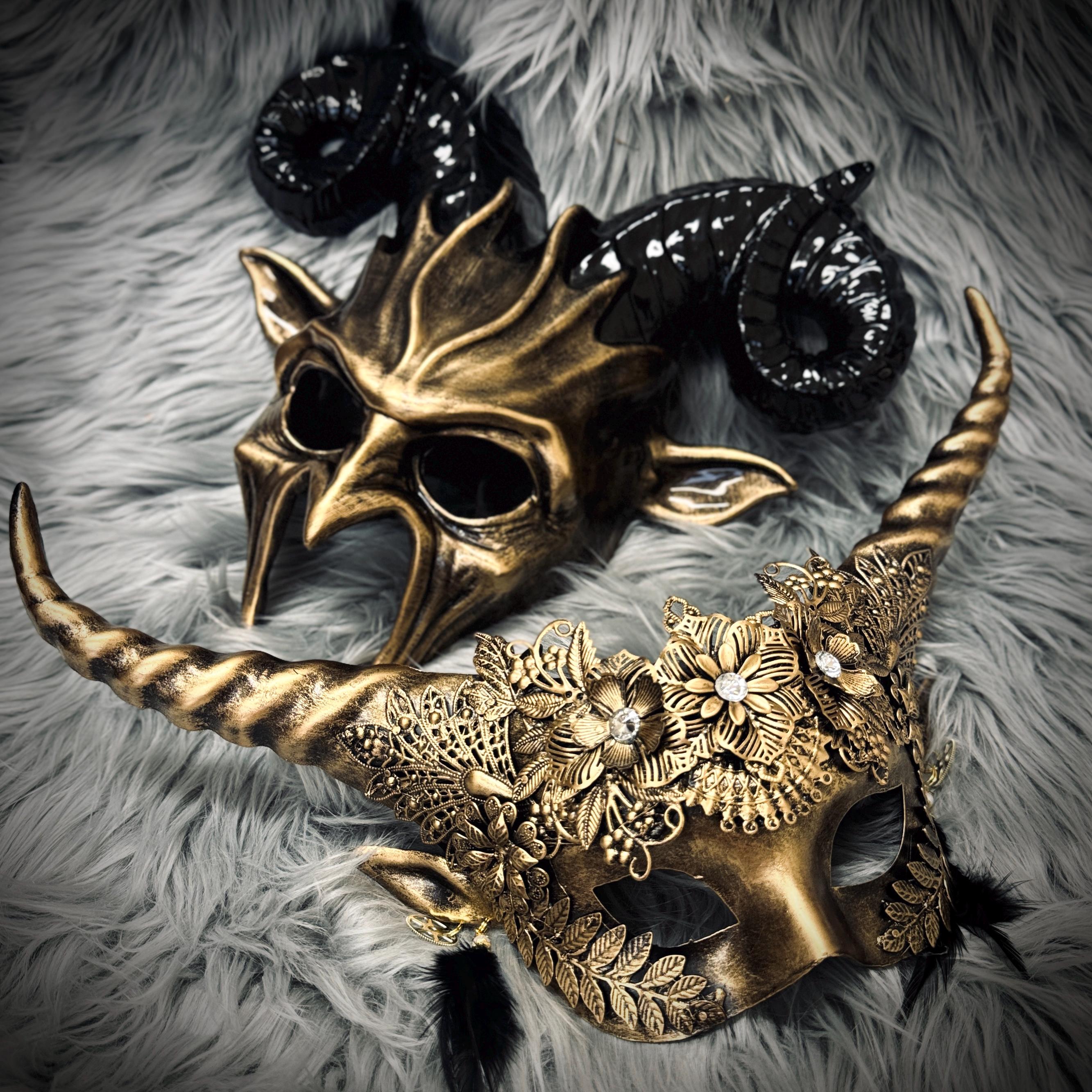 Devil Masquerade - Etsy