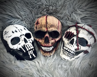 Steampunk Masquerade Party Mask , Devil Scary Skull Masks  : Halloween Costume  Skeleton
