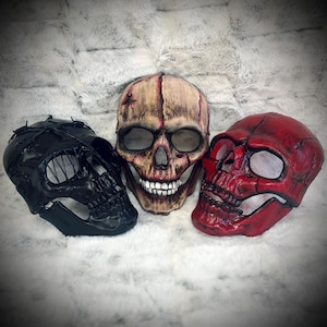 Devil Scary Skull Costume Masks  : Halloween , Steampunk , Masquerade Skeleton Party Mask
