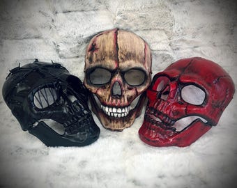 Devil Scary Skull Costume Masks  : Halloween , Steampunk , Masquerade Skeleton Party Mask