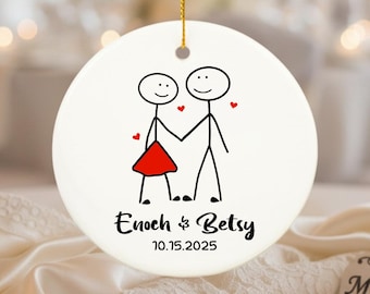 Recuerdos de cerámica hechos a mano, regalos de compromiso, recién casados, decoraciones de aniversario de boda, regalos de boda, anuncios de compromiso