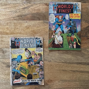 DC Comics World&#39;s Finest Comics #194 & #195