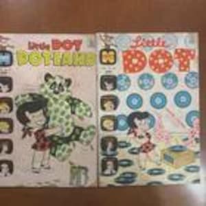 Little Dot Comic Book Set Of 2 Vintage