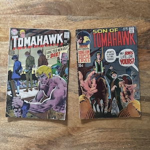Tomahawk Comics #126 And Son Of Tomahawk #131