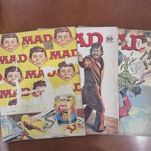 Mad Tv Comic Vintage Comic Books Bundle Of 4 Good Condition