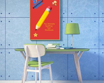 365 Days of 3rd Grade Spelling Test Workbook | Daily Spelling Practice, Homeschool, Classroom, Printable PDF