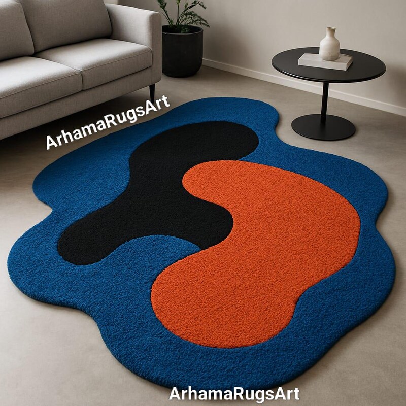 Blob Rug - Etsy