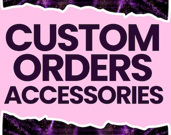 Custom Pro Wrestling Inspired Accessories