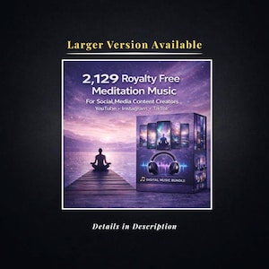 ロイヤリティフリーの瞑想音楽トラック：ヨガ、睡眠、リラクゼーション 1000曲以上のデジタルダウンロード音楽 画像 5
