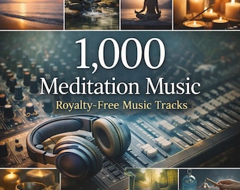 Biblioteca de música para meditación: más de 1000 pistas libres de regalías para relajación, yoga y mindfulness.