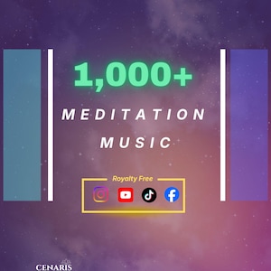1000曲以上のロイヤリティフリー瞑想音楽トラック：ヨガ、睡眠、リラクゼーション、マインドフルネス、禅のデジタルダウンロード