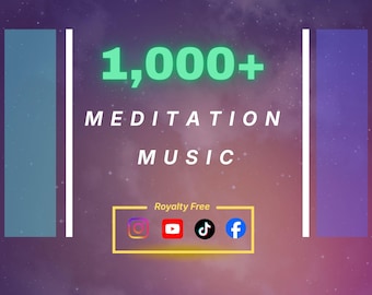 Más de 1000 pistas de música meditativa sin regalías: yoga, sueño, relajación, mindfulness y zen. Descarga digital.