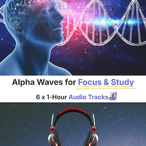Productivity Audio for Study & Work | Alpha Binaural Wave Music for Better Focus Concentration