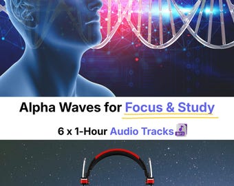 Produkttitel: Audio für Studium & Beruf | Alpha Binaural Wave Musik für bessere Konzentration und Fokus