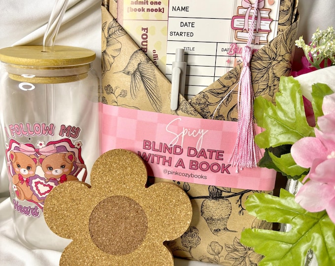 Spicy Blind Date With a Book Box | Mystery Book Lover Giftbook lover gift bookish gifts gift for book lover