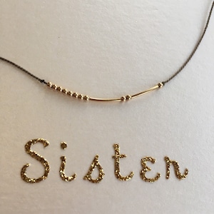 Syster - Morsekod Halsband
