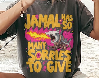Jamal heeft zo veel spijt om te geven: directe download van png, shirtontwerpen voor Dungeon Crawler Carl, DCC-fanmerchandise
