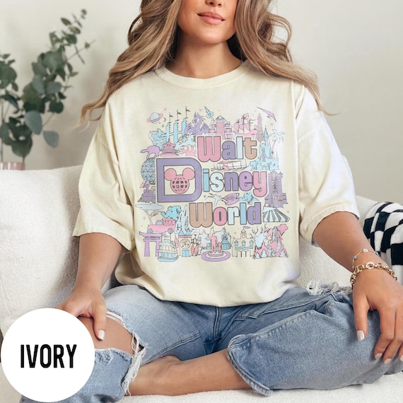 Retro Walt Disney World Comfort Colors Shirt, Disneyworld Shirt, Vintage Disney Shirt, Disney Family Trip 2026 Shirts, Disney Group Tees