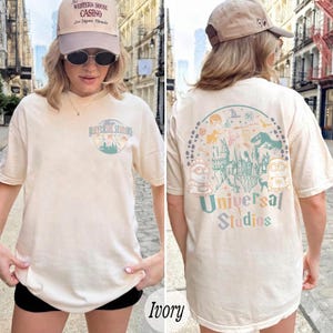 Retro 2-Sided Disney Universal Studios Shirt, Universal Studios Shirt, Disneyworld Shirt, Disney Trip Shirt, Disney Family Vacation Shirts