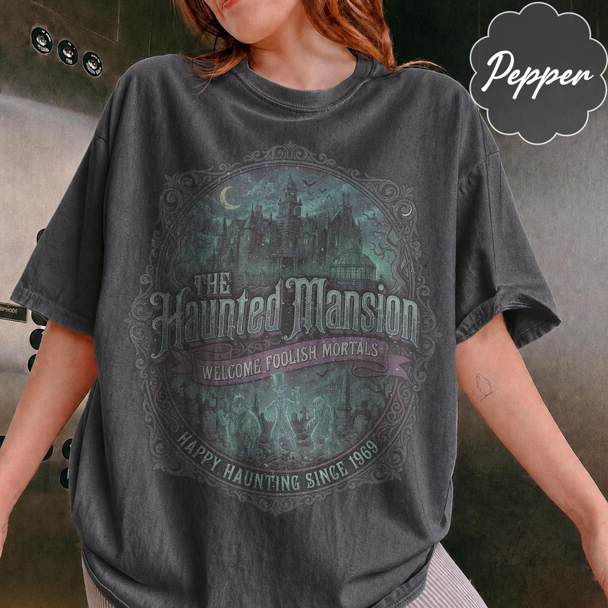 ホーンテッドマンションtシャツ - Etsy 日本
