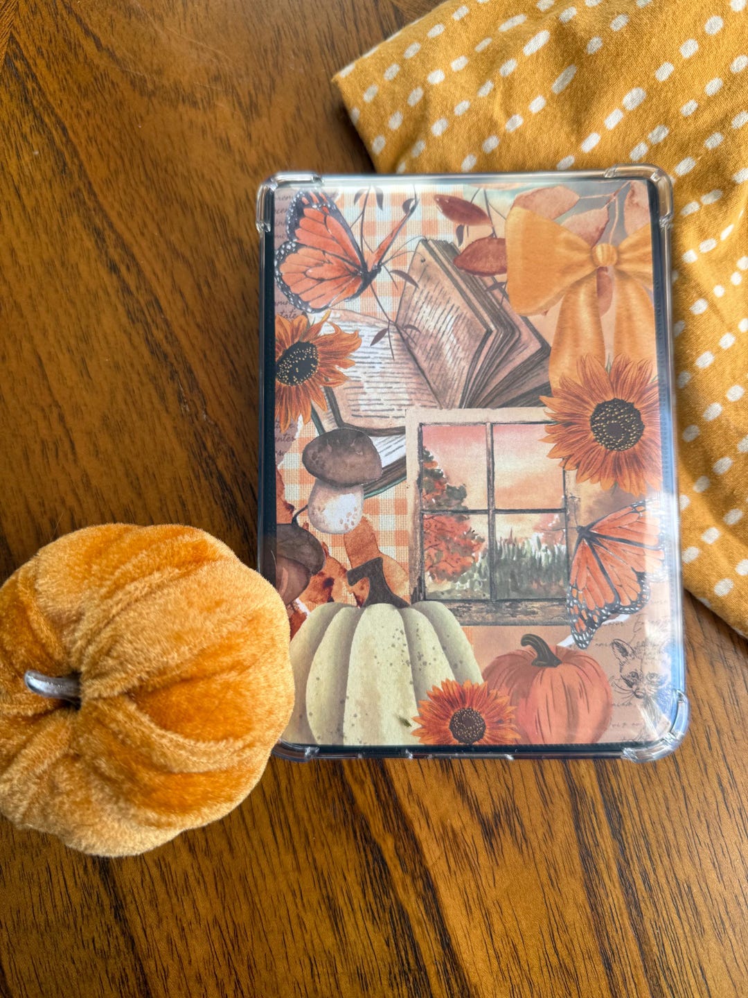 Kindle/kobo Printable Insert for Clear E-reader Cases. Fall Cozy Vibes ...