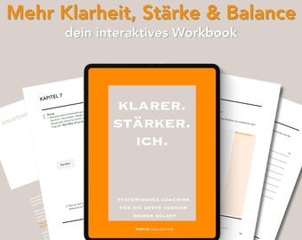Personal Development and Inner Strength - Scientifically Based, Systematic Coaching Workbook (for Print/Tablet PDF)
