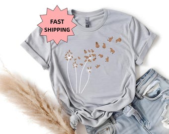 Dandelion Capybara T-Shirt, Flower T-Shirt, Capybara, Capybara Tee, Capybara Sweatshirt, Animal Shirt, Animal Lovers Gift, Capybara Shirt