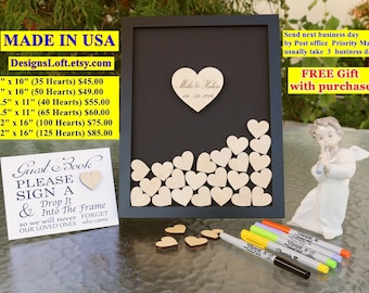 Alternative Guest Book - Wedding Guest Book - Guest Book Drop Box - Guest Book Alternative - Wedding Drop Box