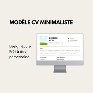 Professionelle minimalistische Lebenslaufvorlage – einfach und leicht anzupassen, professionelle Lebenslaufvorlage, mit Foto, 1-seitige Version