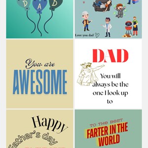 Father&#39;s day cards