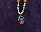 Moana Inspired Bottle Cap Necklace