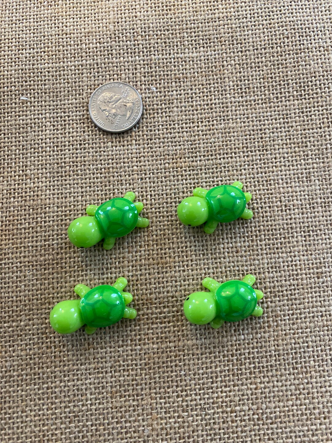 Turtle Races With Magnets Turtle Magnets - Set of 4 - Etsy