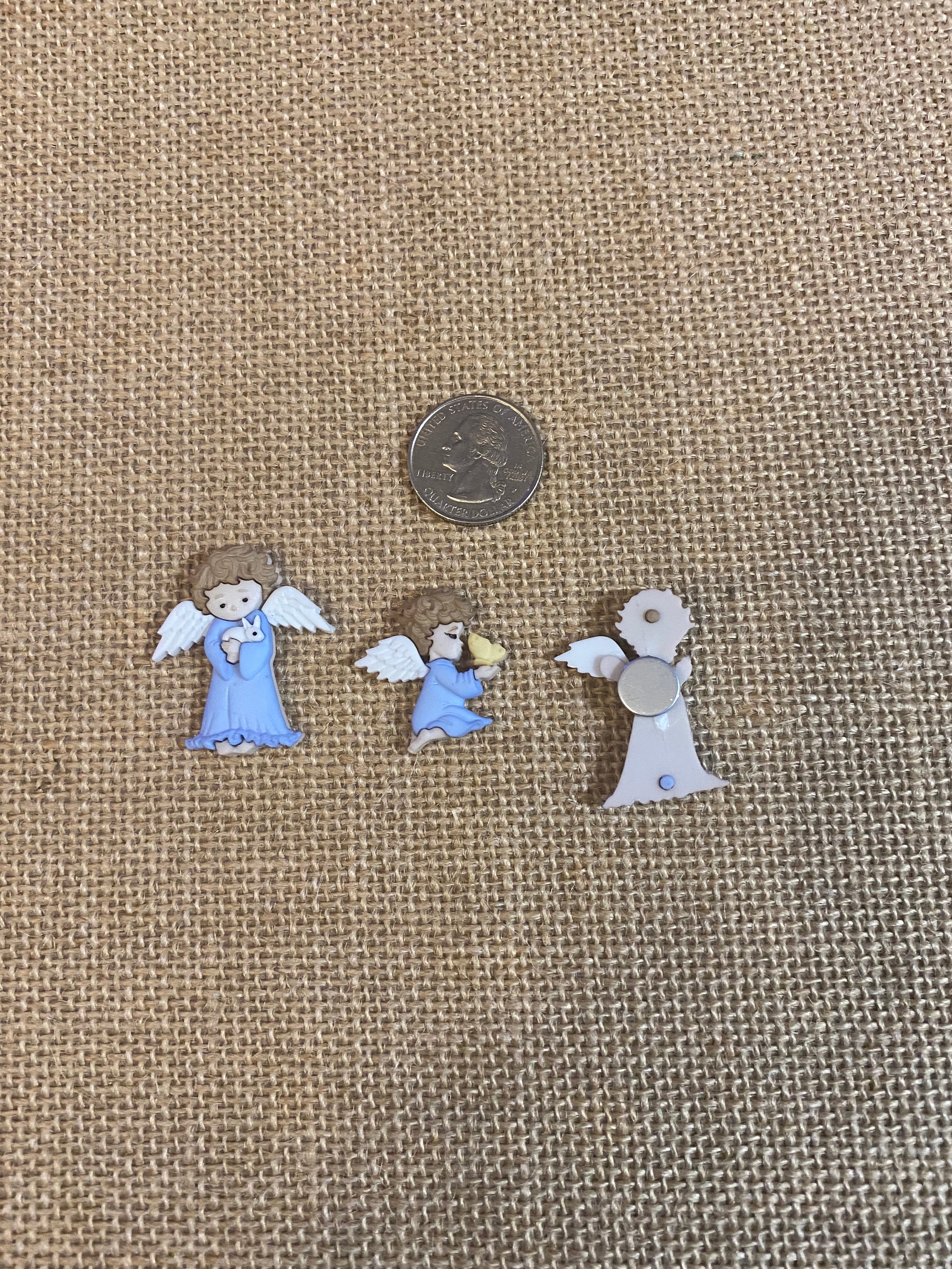 Mini Angel Magnets - Set of 3 - Etsy