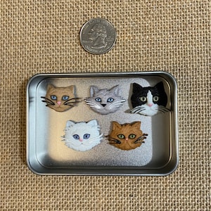 Cat Magnets - Set of 5