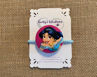 Coletero con botones de tela de la Princesa Jazmín