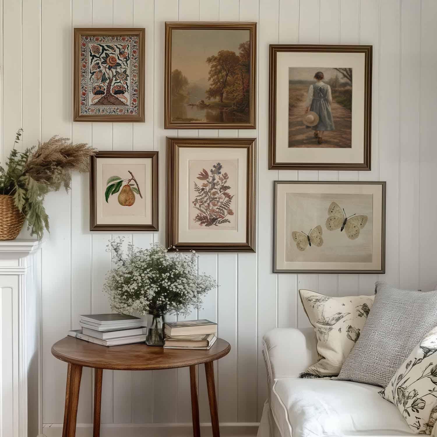 Fall Gallery Wall Set: Vintage Cottagecore Autumn Prints Farmhouse ...