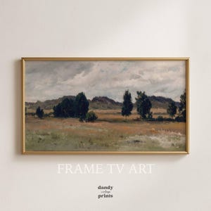 Vintage Scenery TV Art: Cottagecore Antique Ladscape For Samsung Frame TV (Digital Download)
