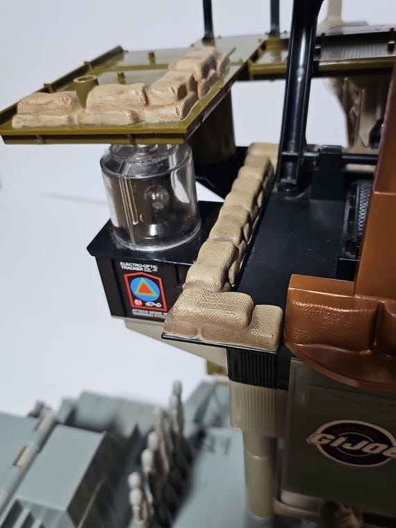 GI Joe Headquarters 2001 Fully Armed Command Station ARAH 95