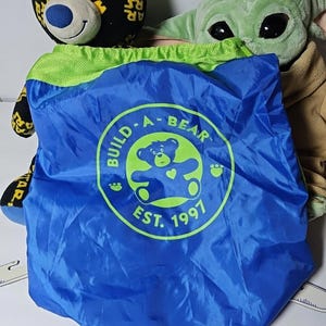 Lote de 2 peluches Build-A-Bear: El Niño, Grogu, Baby Yoda y Oso de Star Wars. imagen 6