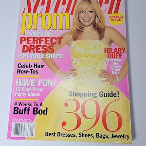 Seventeen Prom Magazine - Etsy