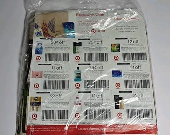 2012 Target Best Buy JC Penney Sales Mailer Flyer Advertising Ad Sealed Set