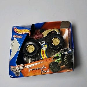 NEUE Hot Wheels Monster Jam Rev Tredz TAZ 1:43 Monstertruck 2003 Tasmanischer Teufel Bild 1