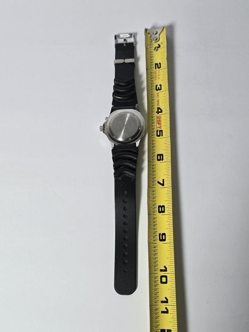 Freestyle Hammerhead Men Diver Night Vision Silver Tone Quartz Watch New Battery image 8