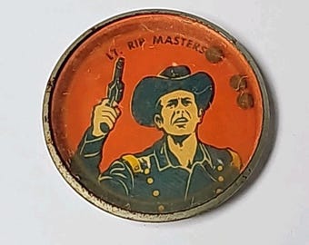 1956 Nabisco Shredded Wheat Juniors - Lt. Rip Masters - Cereal Prize / Toy