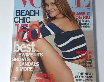 VOGUE Mayo de 2000 Gisele Bündchen Helmut Lang Bruce Weber Christy Turlington